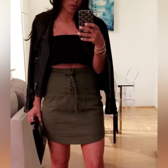 Marissa Webb Dresses & Skirts - Marissa Webb army skirt